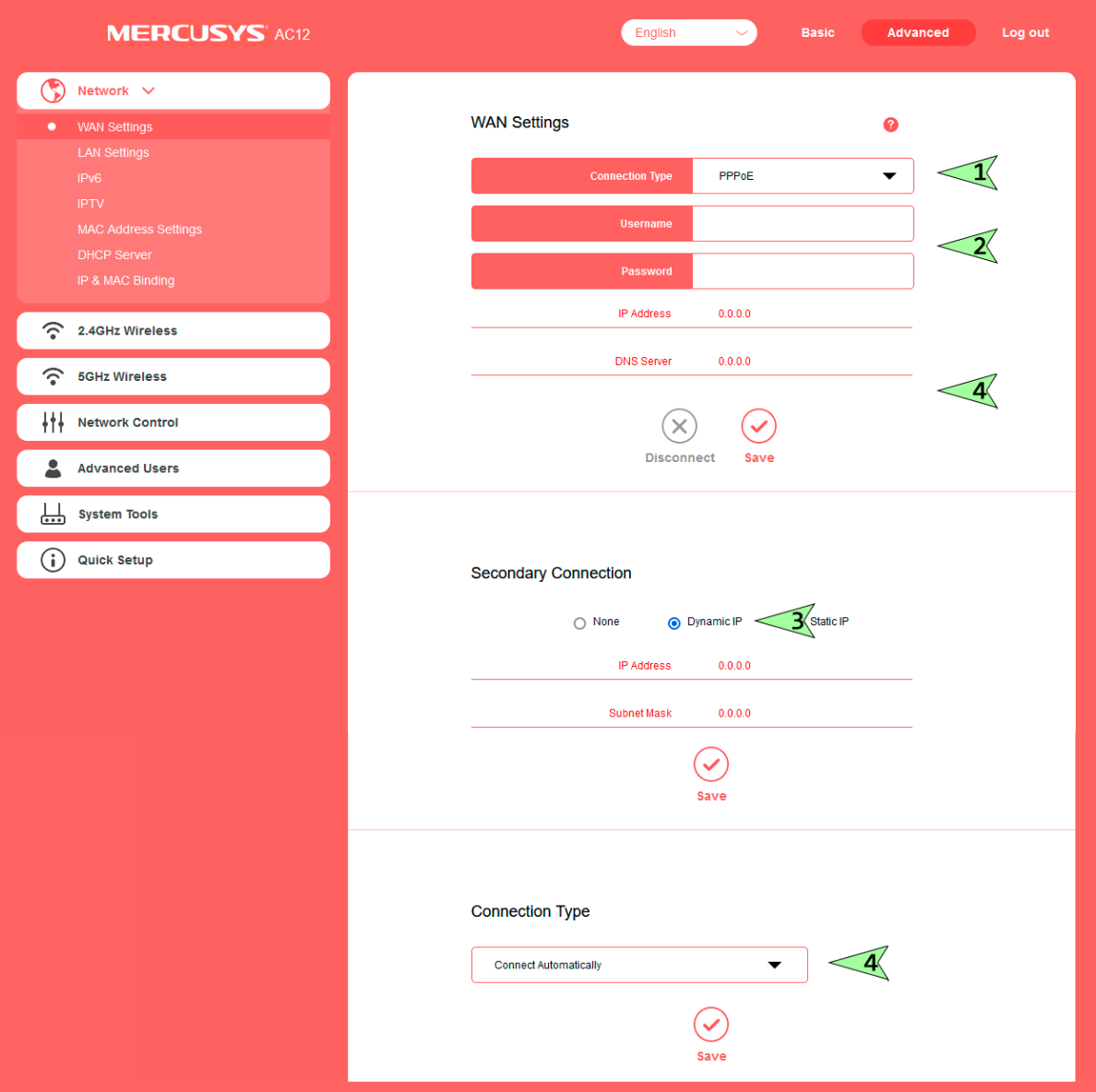 Налаштування роутера Mercusys,5 - інтернет-провайдер Briz в Одесі