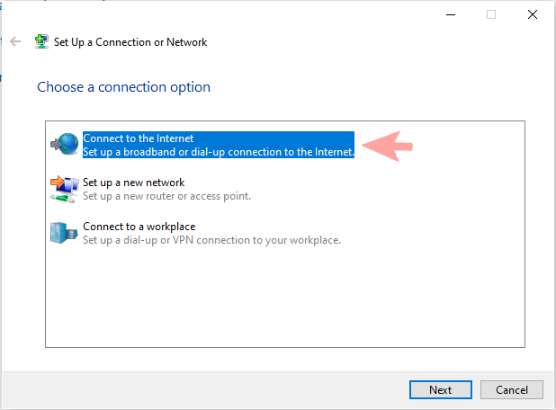 Configuring PPPoE in Windows 10,7 - Internet provider Briz in Odesa