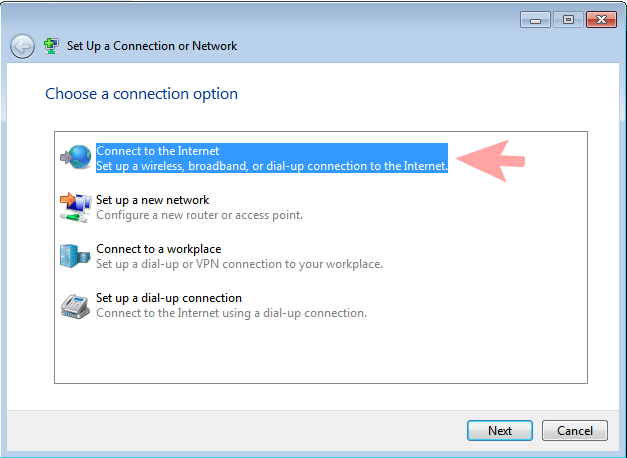 Configuring PPPoE in Windows 7,8 - Internet provider Briz in Odesa