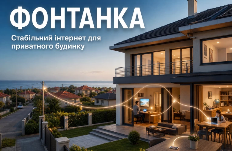 Інтернет у Фонтанці: стабільний, швидкий, працює навіть за відключень світла - інтернет-провайдер Briz в Одесі