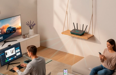 How to distribute internet between TV, computer, and smartphone without losing speed - інтернет-провайдер Briz в Одесі