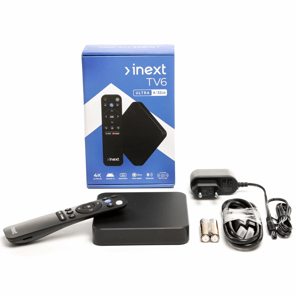 Медіаплеєр inext TV6 Ultra-4 - інтернет-провайдер Briz в Одесі